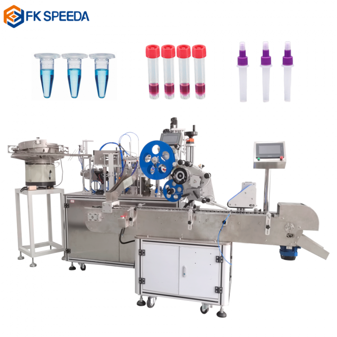 2 in 1 Slender Reagent Test Tube Filling and Capping Machine for ...