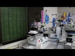 Square Bottle Label Applicator for FK617 Semi Automatic Flat Bottle Labeling Machine