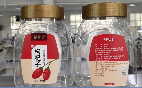 Sticker Placement Device FK911 High Speed Automatic 2 Side Labeling Machine for Round Bottle ...